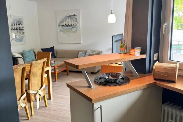 Küche / Küchenzeile  Haus Flora - Wohnung Dünenrose