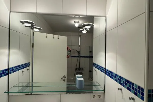 Badezimmer  Haus Flora - Wohnung Dünenrose
