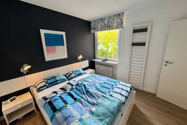 Schlafzimmer  Haus Flora - Wohnung Dünenrose