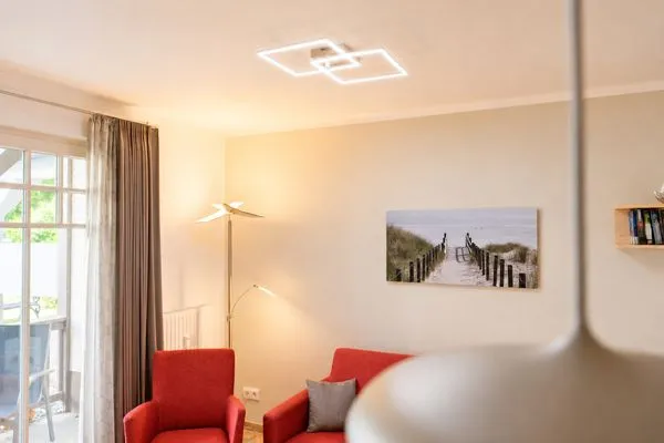 Wohnzimmer Apartmenthaus Ostseewelle Haus Ostseewelle Apartment 1