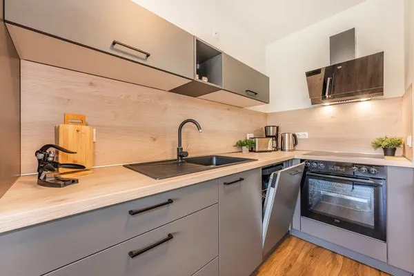 Küche / Küchenzeile  Ferienwohnung Aurelia
