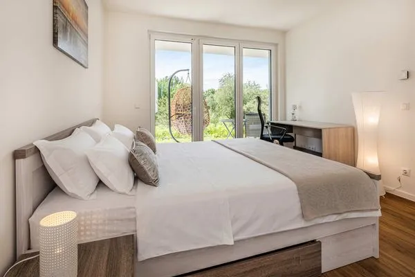 Schlafzimmer  Ferienwohnung Aurelia