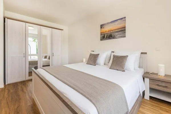 Schlafzimmer  Ferienwohnung Aurelia
