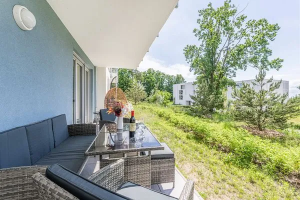 Terrasse  Ferienwohnung Aurelia