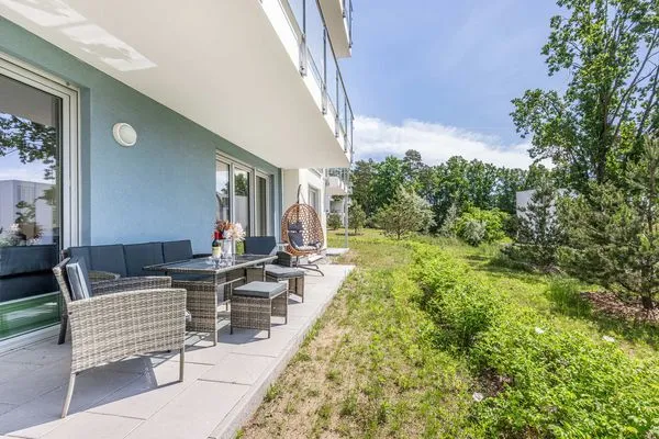 Terrasse  Ferienwohnung Aurelia