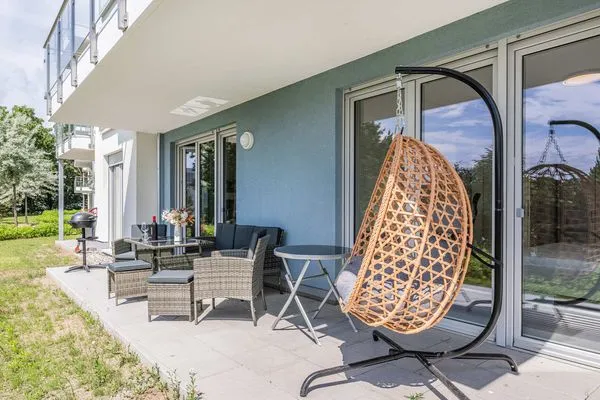 Terrasse  Ferienwohnung Aurelia
