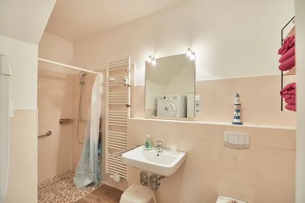 Badezimmer  Villa Pirola - Ferienwohnung 1