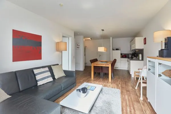 Wohnzimmer  Rodehuus - Ferienwohnung Sandkorn