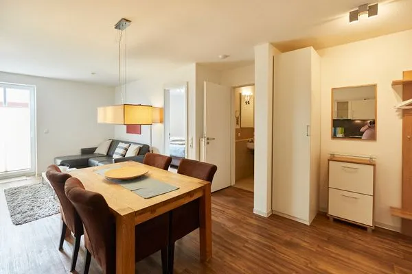 Wohnzimmer  Rodehuus - Ferienwohnung Sandkorn