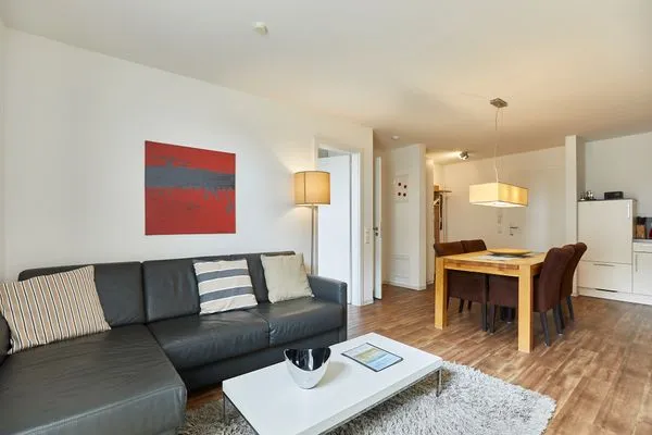 Wohnzimmer  Rodehuus - Ferienwohnung Sandkorn