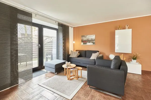 Wohnzimmer  Ferienhaus Kleine Meerjungfrau