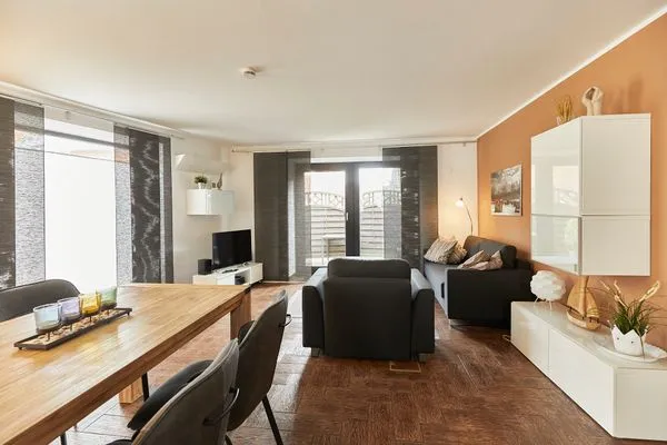 Wohnzimmer  Ferienhaus Kleine Meerjungfrau