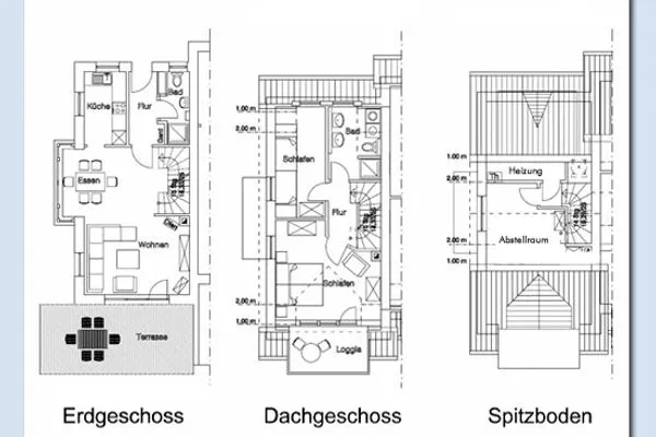 Grundriss  Ferienhaus Töwerhus
