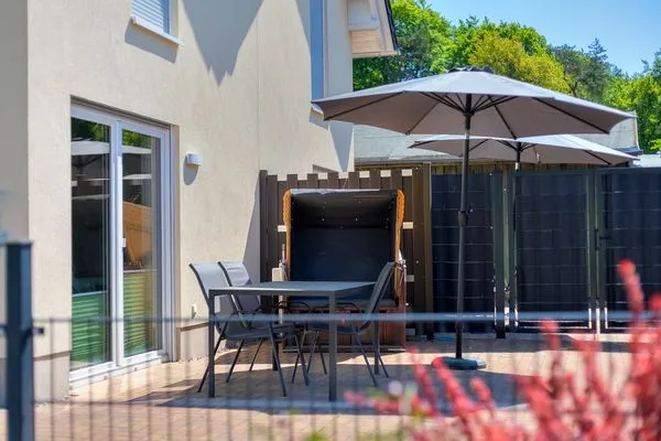 Terrasse  Ferienhaus Füürtoorn