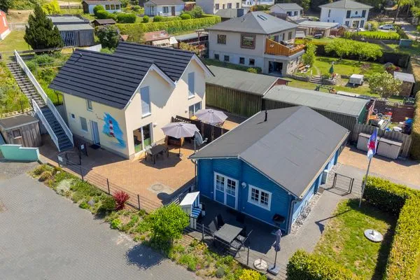 Vogelperspektive  Ferienwohnung Strandkörv