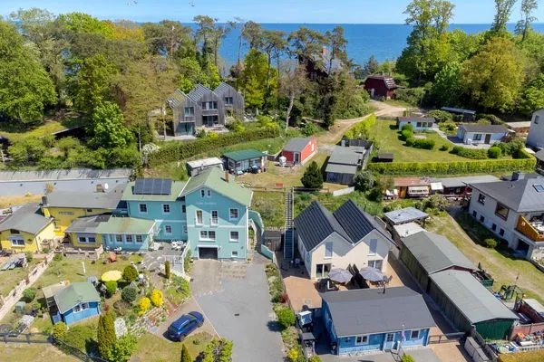 Vogelperspektive  Ferienwohnung Strandkörv
