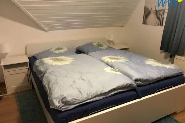Schlafzimmer Residenz am Alten Leuchtturm Ferienwohnung 9