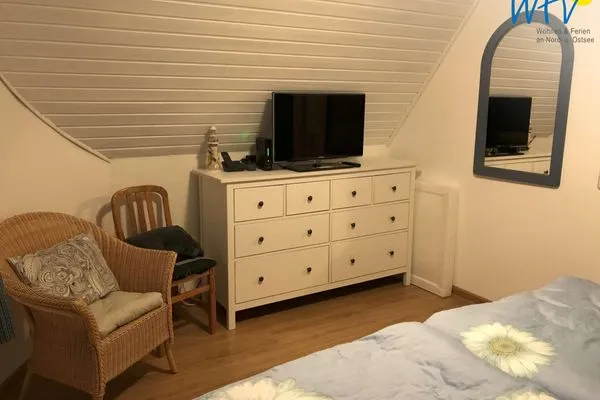 Schlafzimmer Residenz am Alten Leuchtturm Ferienwohnung 9