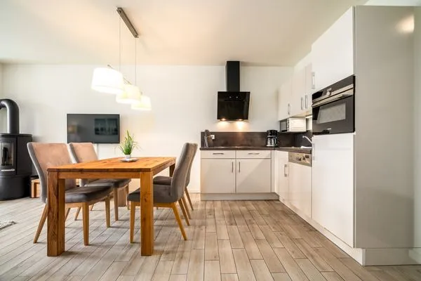 Ferienwohnung Möwe Hafenresidenz Waren (Müritz) - Küche  Möwe