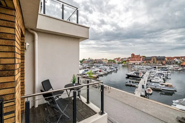Ferienwohnung Möwe Hafenresidenz Waren (Müritz) - Balkon  Möwe