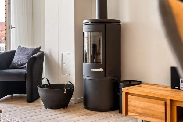 Ferienwohnung Möwe Hafenresidenz Waren (Müritz) - Kamin  Möwe