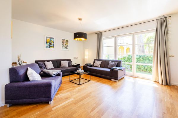  Haus Sonnenschein 2 Ostseebad Ahrenshoop - Wohnzimmer