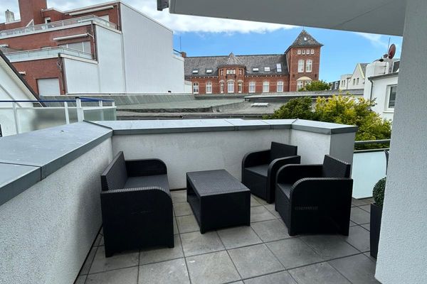  Ferienwohnung Karin Norderney - Balkon