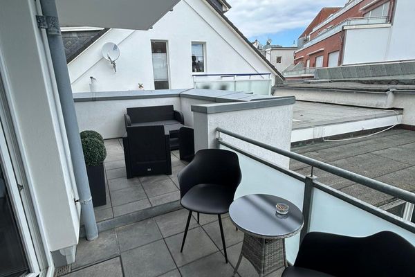  Ferienwohnung Karin Norderney - Balkon