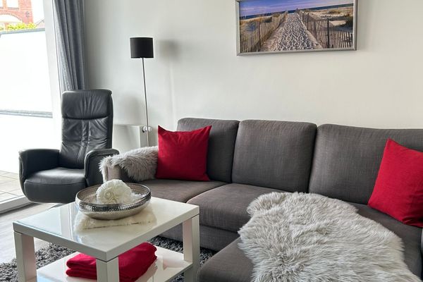  Ferienwohnung Karin Norderney - Wohnzimmer