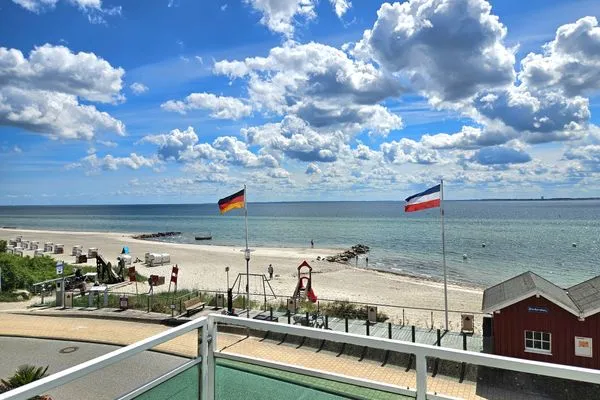 Balkon Strandoase Sierksdorf Strandoase Strandmuschel