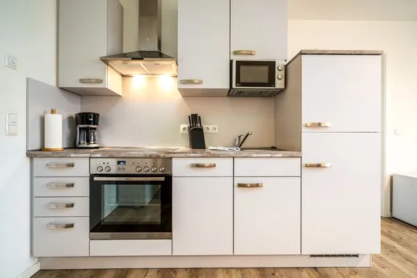 Ferienwohnung Wohlfühloase Hafenresidenz Waren (Müritz) - Küche  Wohlfühloase