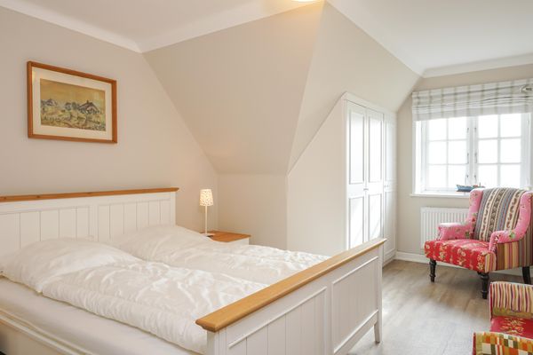  Haubarg Ossenhoff Appartement Buernhus Tating - Doppelbett