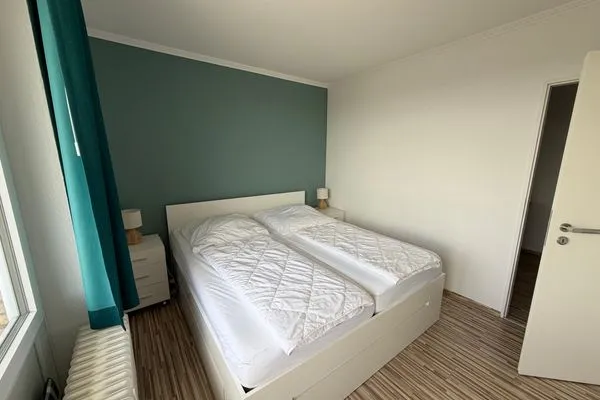 Schlafzimmer Panorama Haus Whg 57, 4. OG