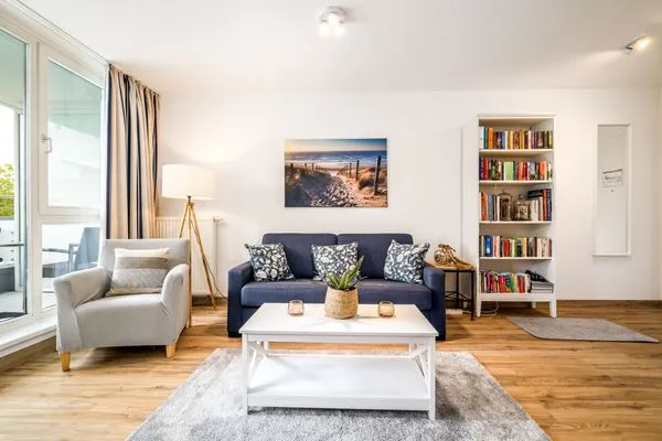 Ferienwohnung Strand Zingst Aparthotel Zingst - Wohnzimmer  Strand Zingst