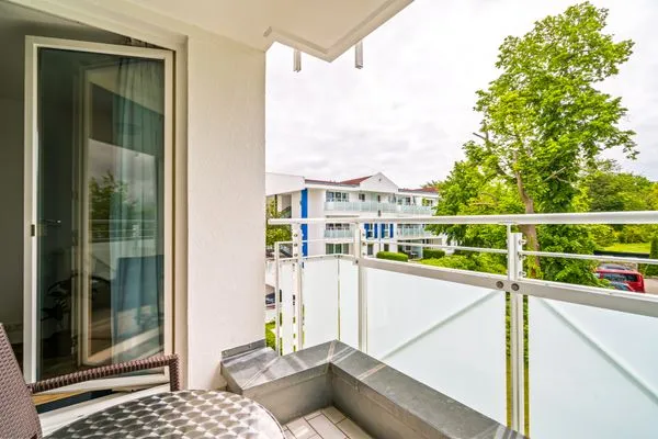 Ferienwohnung Strand Zingst Aparthotel Zingst - Balkon  Strand Zingst