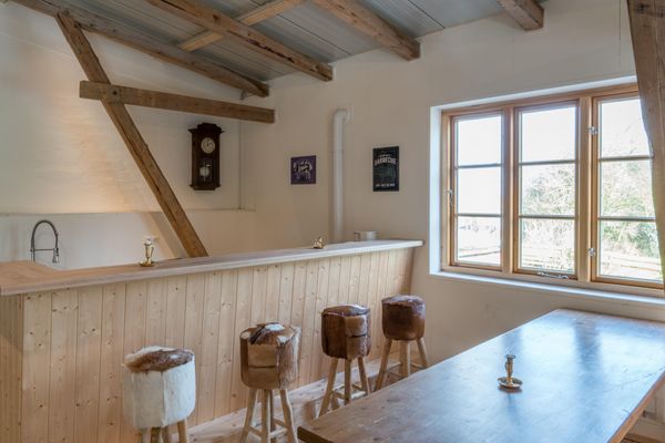  Haubarg Ossenhoff Appartement Buernhus Tating - Gemeinschaftsraum