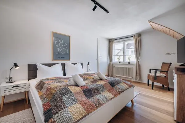 Schlafzimmer 1, Doppelbett  KUL App. 5