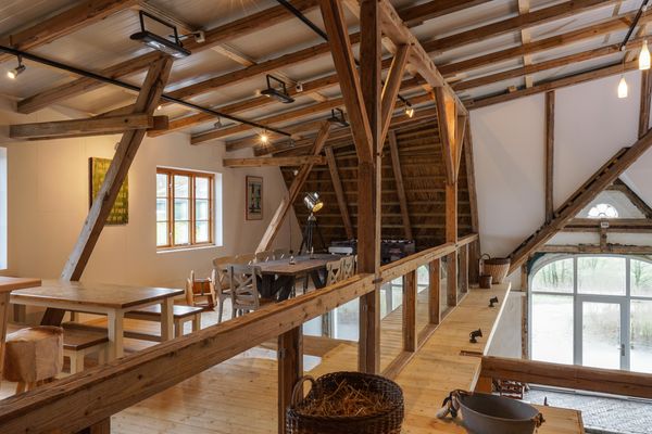  Haubarg Ossenhoff Appartement Gesindestuv Tating - Gemeinschaftsraum