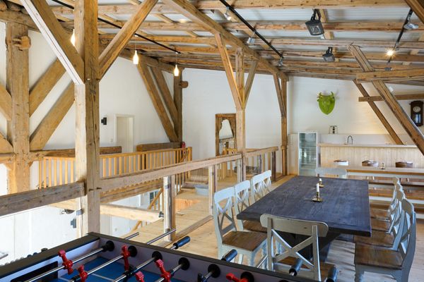  Haubarg Ossenhoff Appartement Gesindestuv Tating - Gemeinschaftsraum