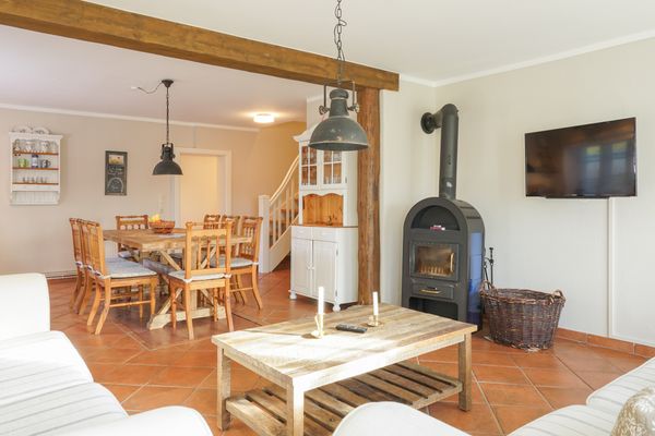  Haubarg Ossenhoff Appartement Gesindestuv Tating - Kamin