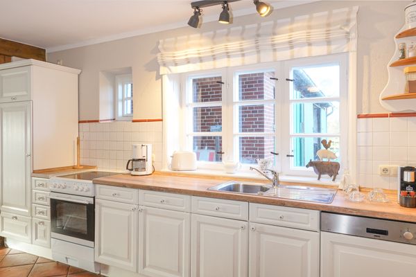  Haubarg Ossenhoff Appartement Gesindestuv Tating - Küchenzeile