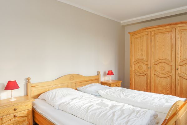  Haubarg Ossenhoff Appartement Gesindestuv Tating - Doppelbett