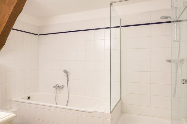  Haubarg Ossenhoff Appartement Gesindestuv Tating - Badewanne