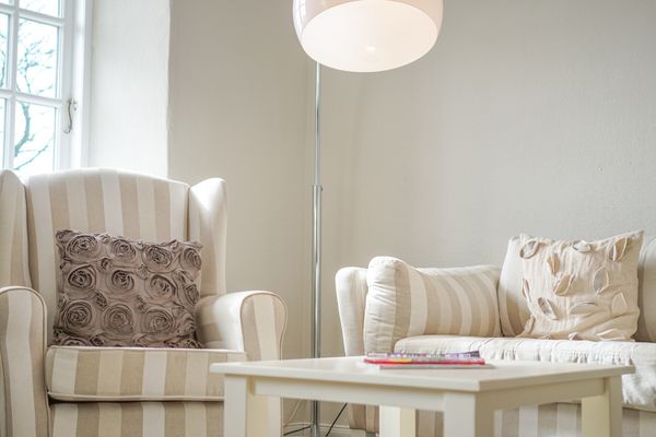  Haubarg Ossenhoff Appartement Kälvstall Tating - Sofaecke