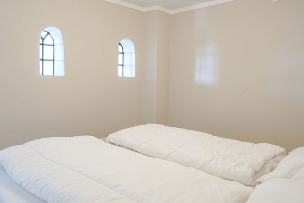  Haubarg Ossenhoff Appartement Kälvstall Tating - Doppelbett