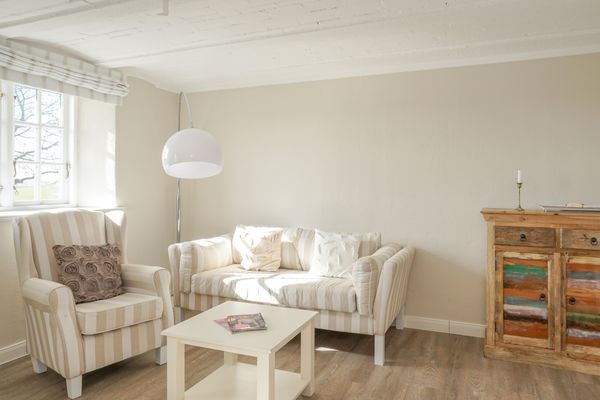  Haubarg Ossenhoff Appartement Kälvstall Tating - Sitzgruppe