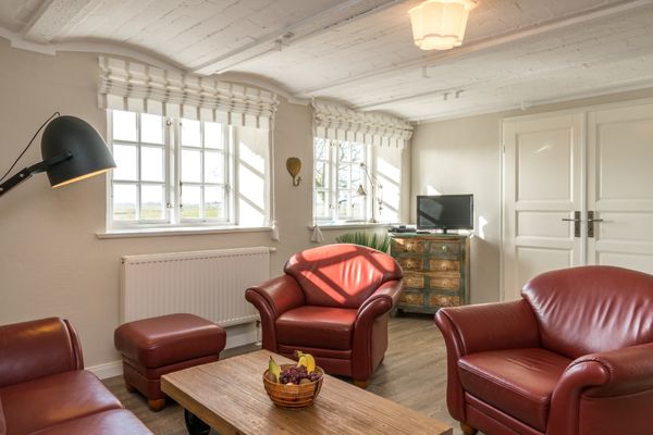  Haubarg Ossenhoff Appartement Kohstall Tating - Sitzgruppe