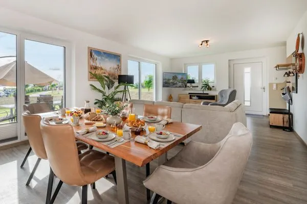 Wohnzimmer  Ferienhaus Abendsonne
