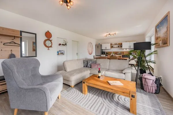 Wohnzimmer  Ferienhaus Abendsonne