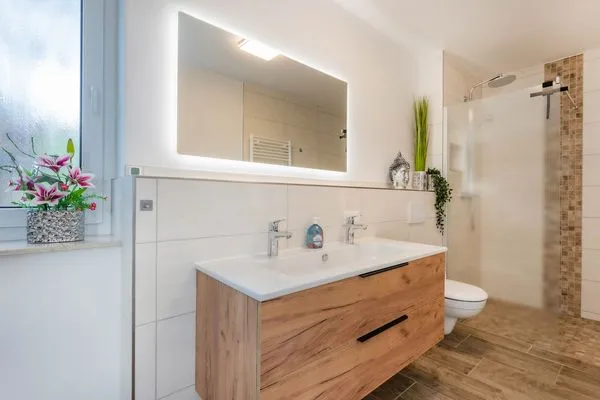 Badezimmer  Ferienhaus Abendsonne